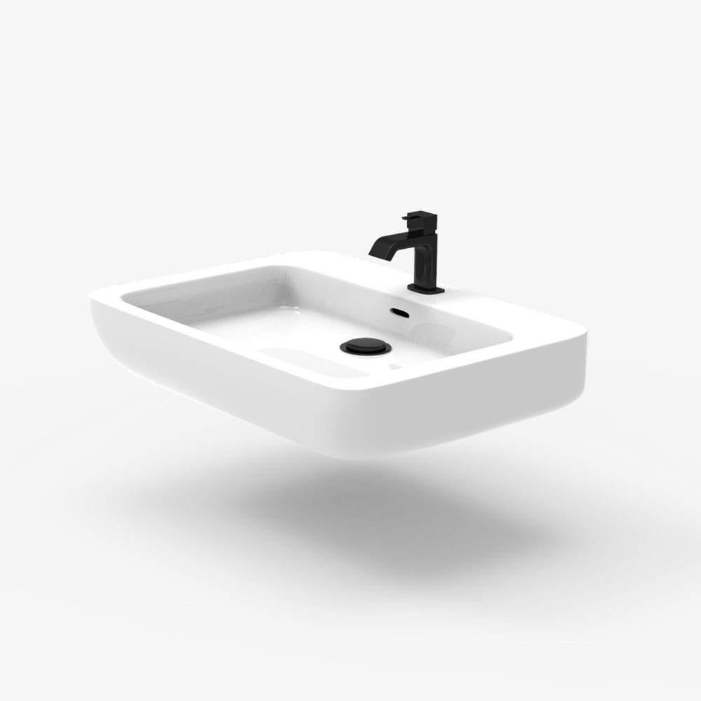 Vesse Sink White Ceramic