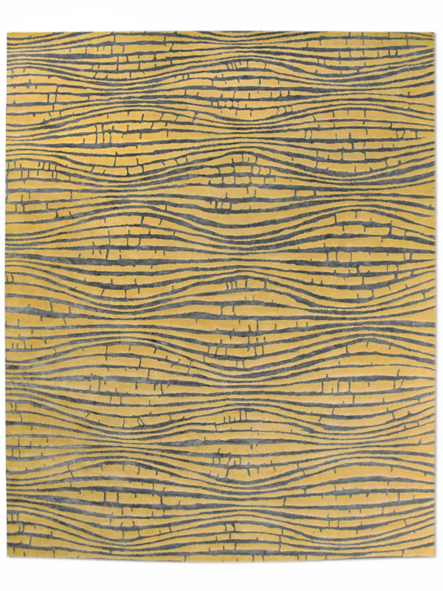 Wave in Yellow, 10 ft. x 14 ft.