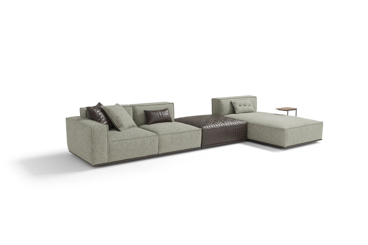 Plaza, 1 Low Arm Chaise Longe, 2 Cushions