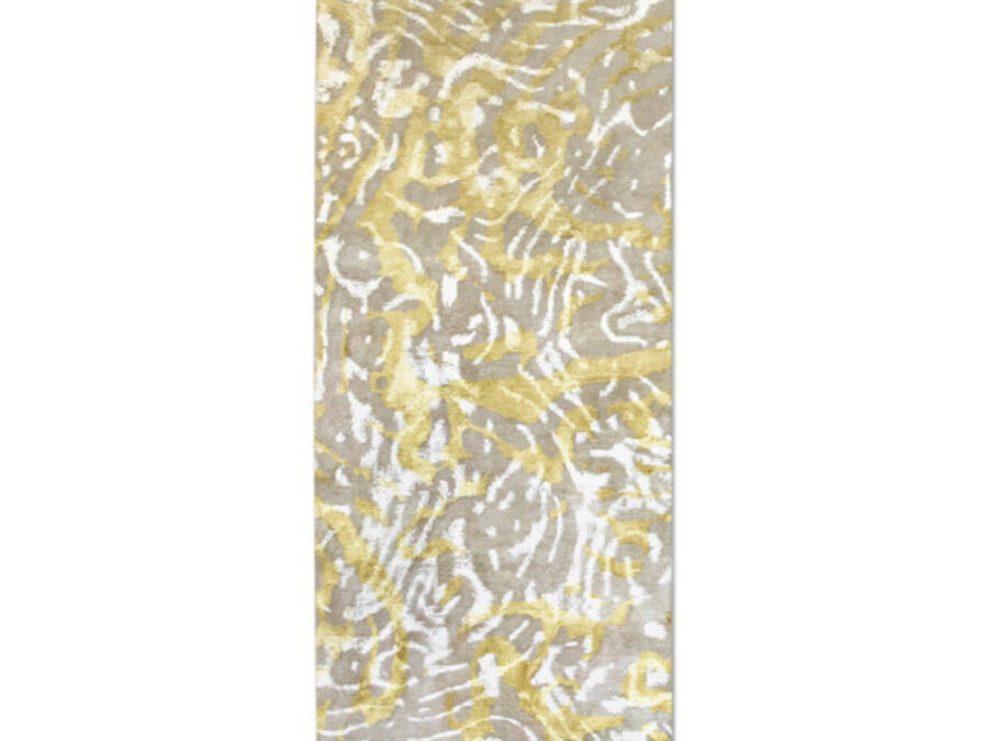 Nebula in Goldenrod, 3 ft. x 10 ft.