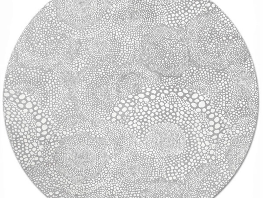 Utamaro in Mascarpone, 8 ft. x 8 ft. round