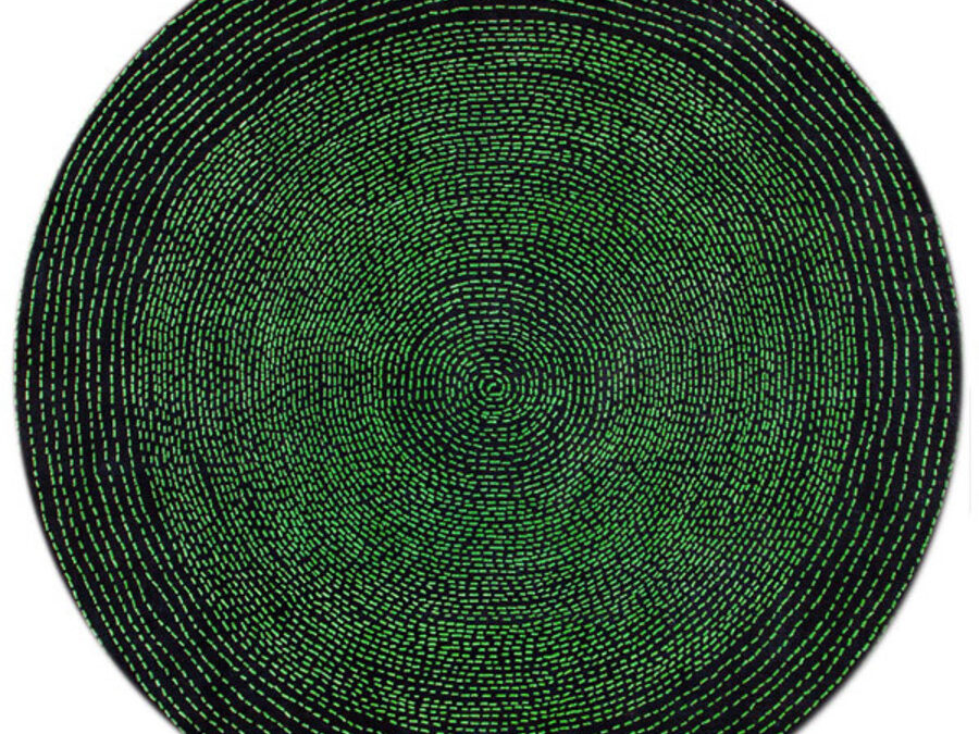 Orbita in Emerald, 8 ft. x 8 ft.round