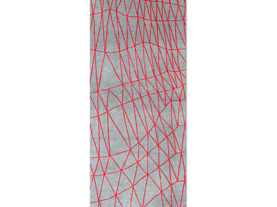SKALA in Red, 3 ft. x 10 ft.