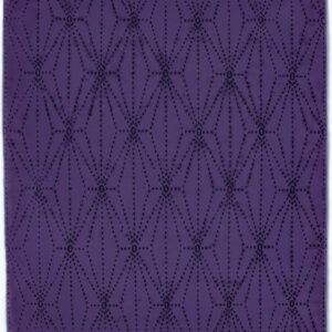 Kali in Aubergine, 10 ft. x 14 ft.