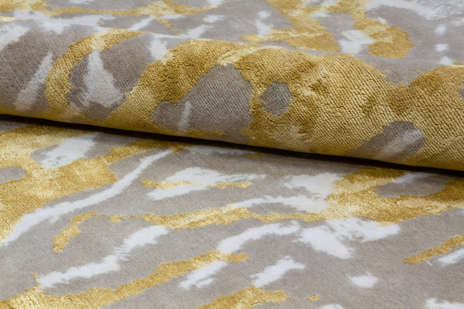 Nebula in Goldenrod, 10 ft. x 14 ft.