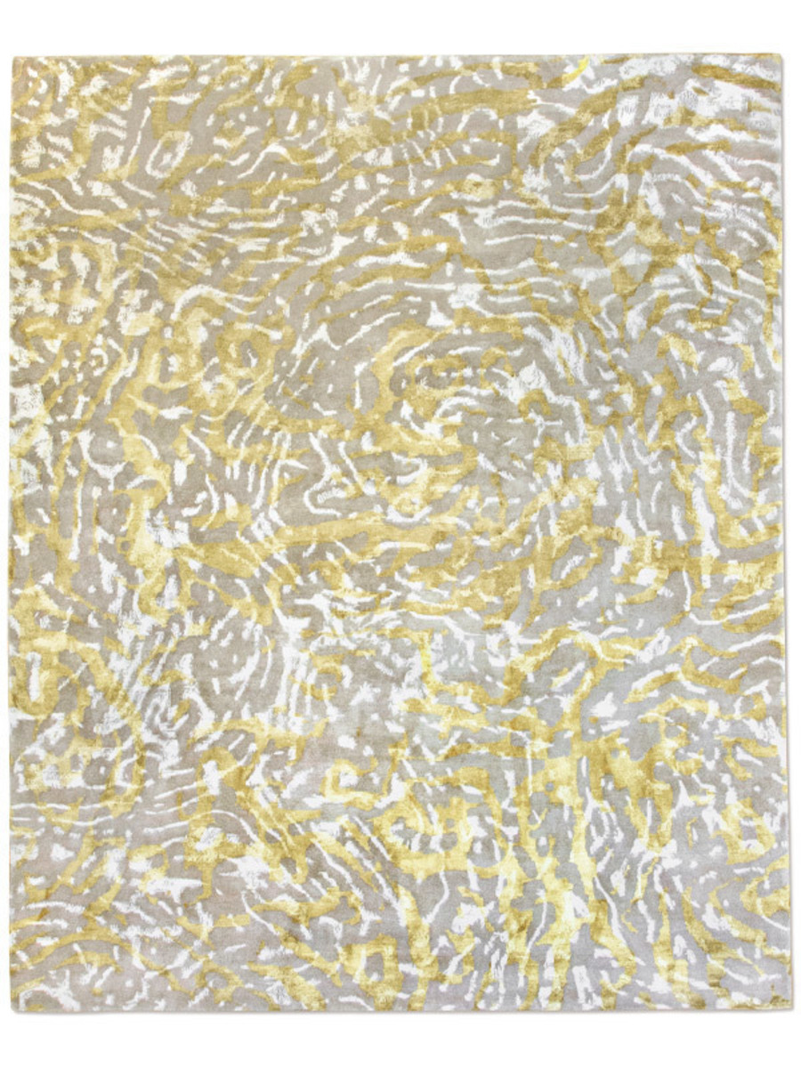 Nebula in Goldenrod, 10 ft. x 14 ft.