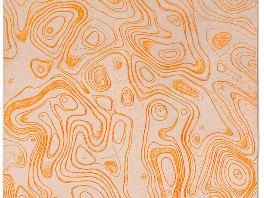 String Theory in Clementine, 8 ft. x 10 ft.