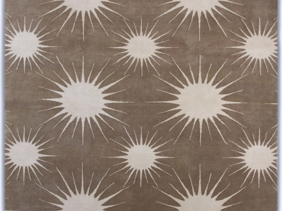 Sunburst in Khaki, 12 ft. x 16 ft.