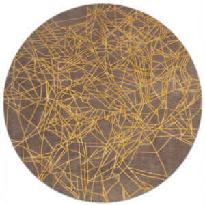 Tremore in Saffron, 8 ft. x 8 ft.