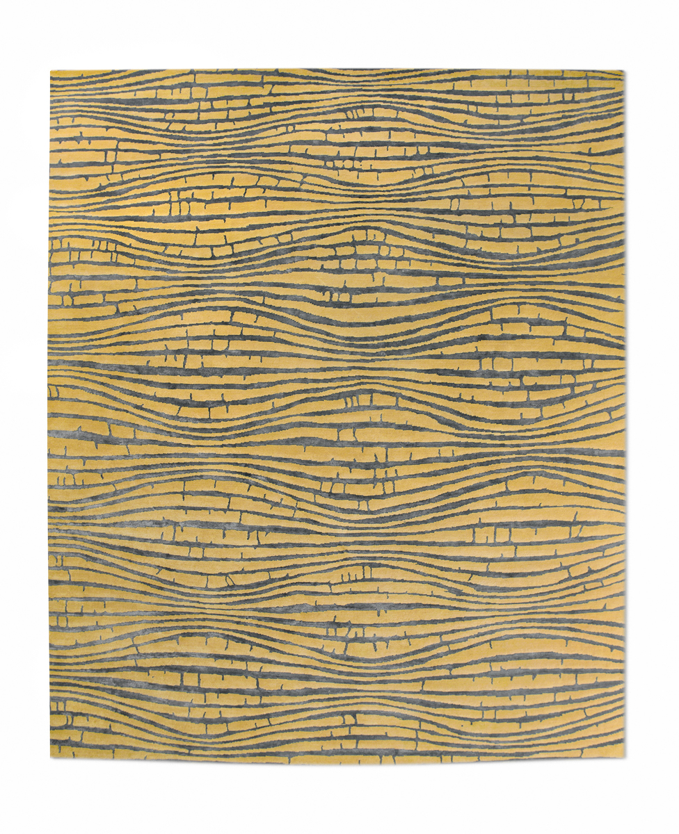 Wave in Yellow, 12 ft. x 16 ft.