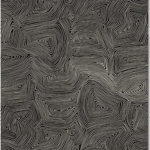 Maze in Ink, 9 ft. x 12 ft.