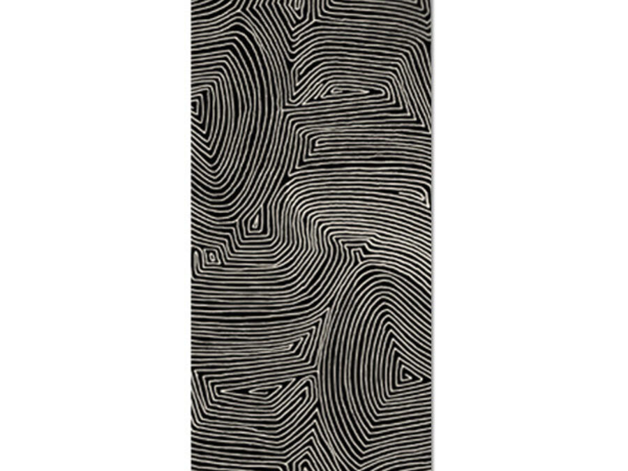 Maze in Ink, 3 ft. x 10 ft.