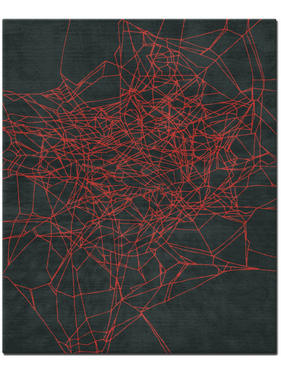 Tremore in Lava, 9 ft. x 12 ft.