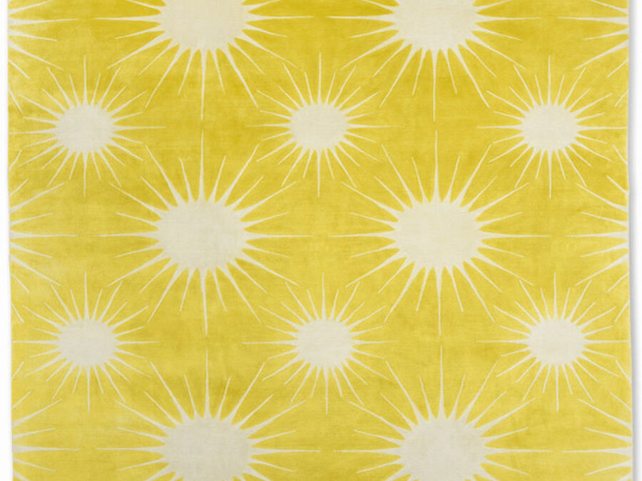 Sunburst in Forsythia, 8 ft. x 10 ft.