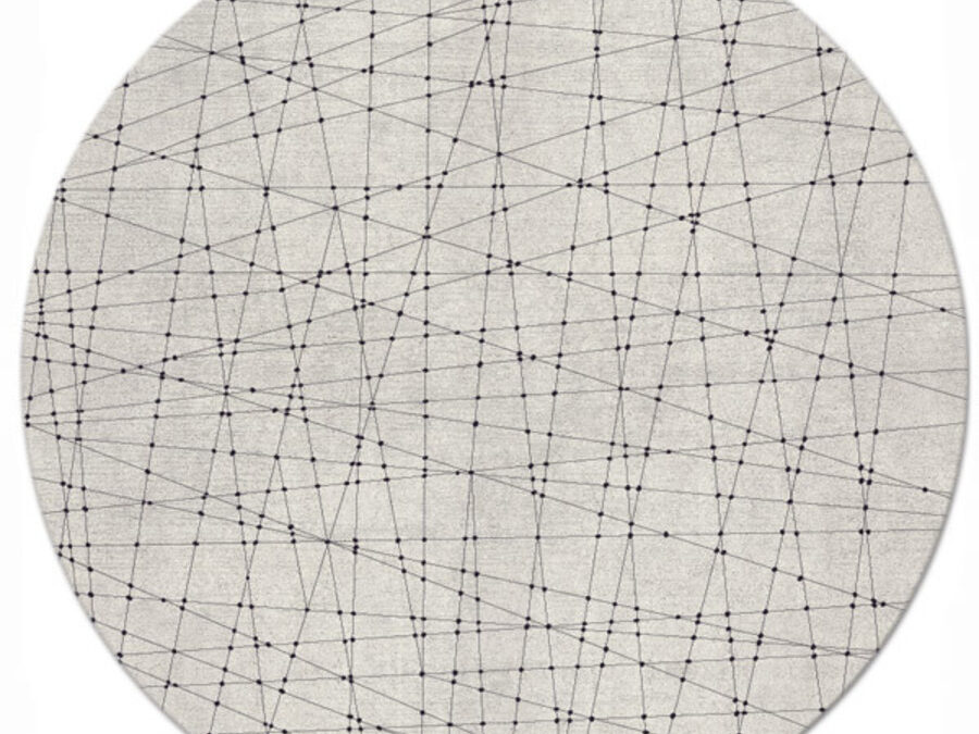 Ritmo in Cream, 8 ft. x 8 ft.