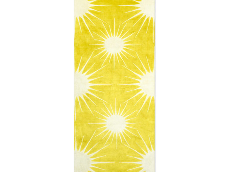Sunburst in Forsythia, 3 ft. x 10 ft.