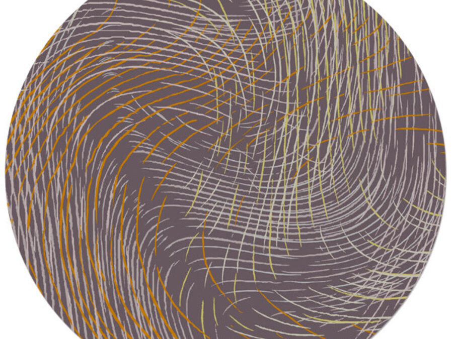 Helix in Nimbus, 8 ft. x 8 ft. round