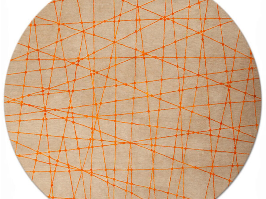 Ritmo in Taupe, 8 ft. x 8 ft.