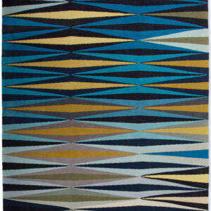Ripple in Blue, 8 ft. x 10 ft.