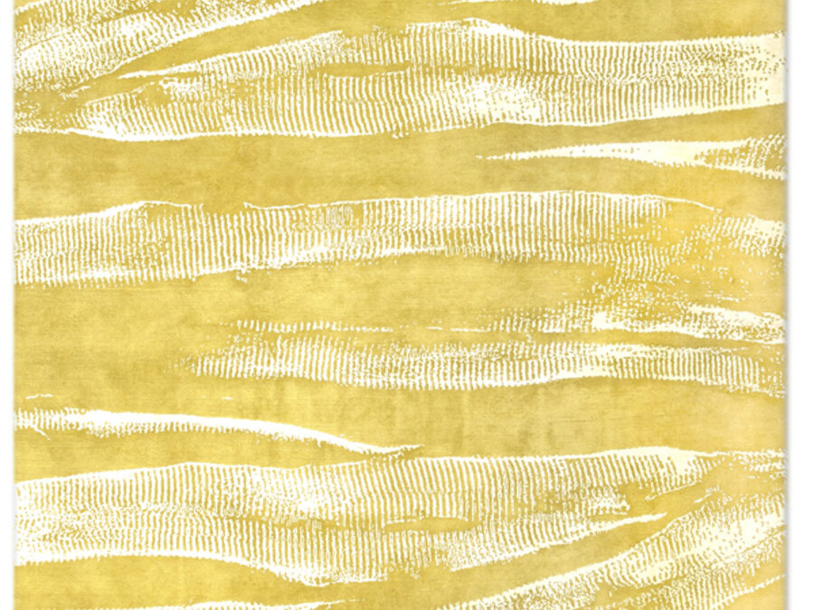 Ebu in Saffron, 10 ft. x 14 ft.