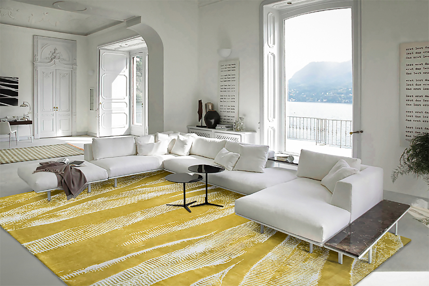 Ebu in Sienna, 10 ft. x 14 ft.