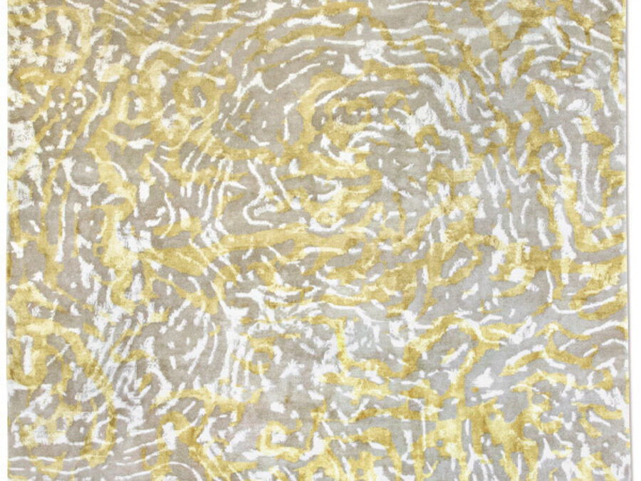 Nebula in Goldenrod, 12 ft. x 16 ft.