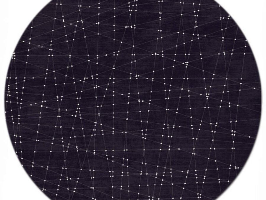 Ritmo in Raven, 8 ft. x 8 ft.