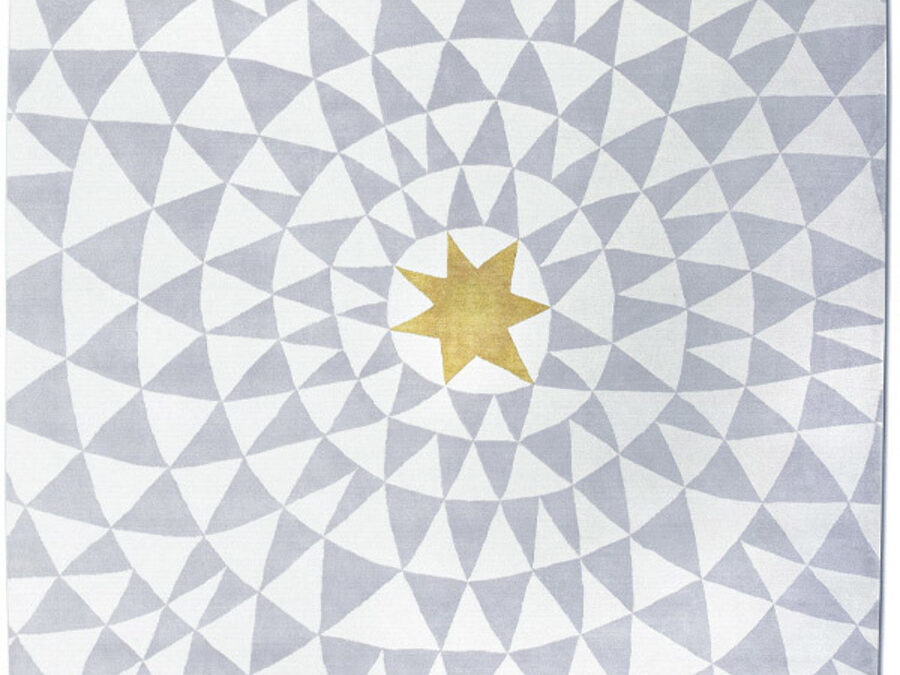 Wa in Yellow Star, 9 ft. x 12 ft.