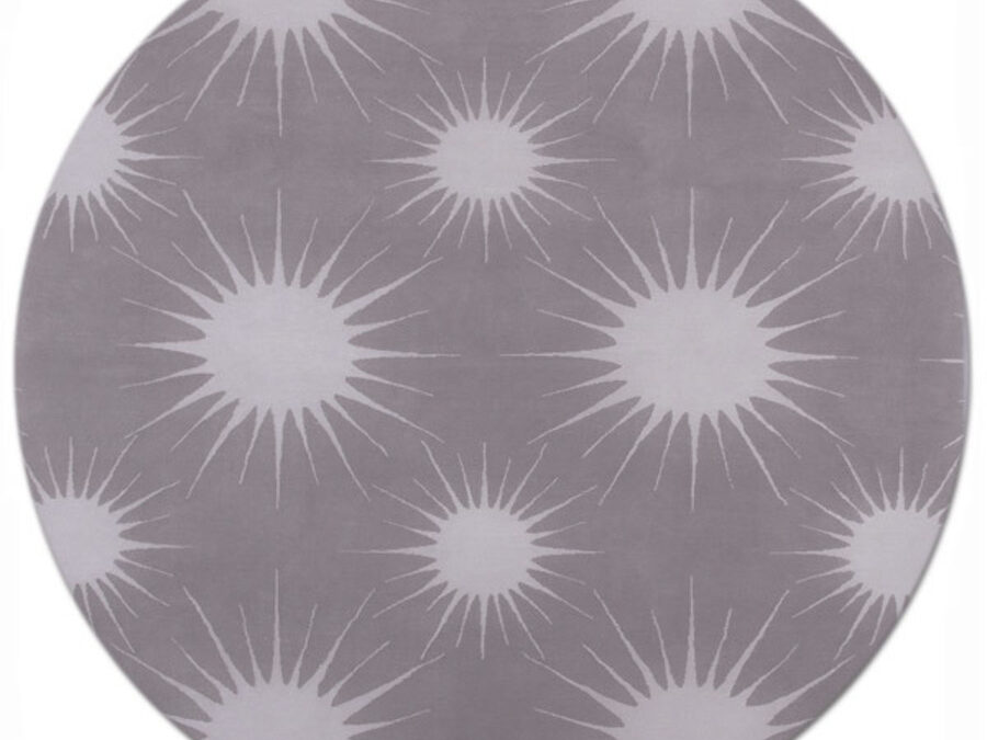 Sunburst in Mink, 8 ft. x 8 ft. round