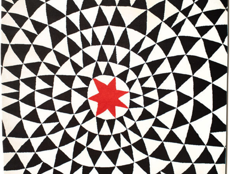 Wa in Red Star, 12 ft. x 16 ft.