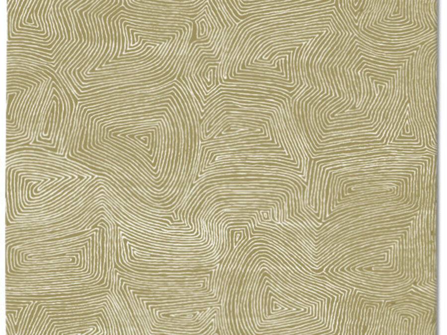 Maze in Rattan, 10 ft. x 14 ft.