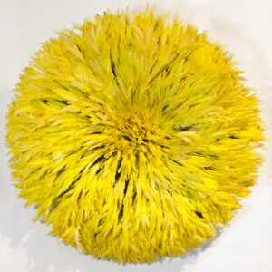 Royal Feather Hat (aka "juju hat" or "tyn"; Bamileke People, Cameroon)