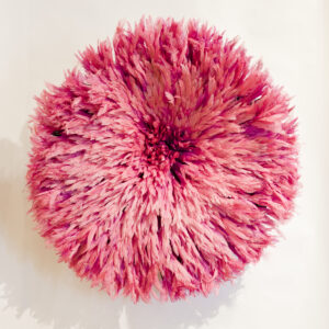 Royal Feather Hat, aka "juju hat" or "tyn", Bamileke People, Cameroon