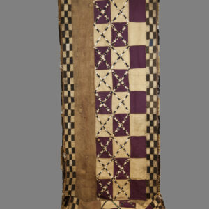 "The Royal Constellation" – Early 20th Century Kuba Ceremonial Skirt