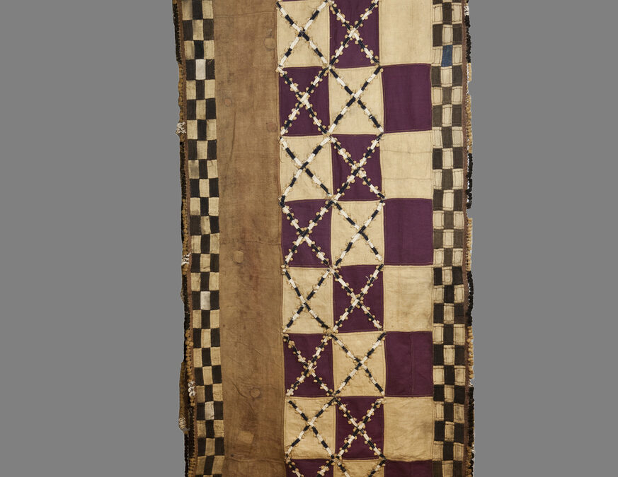 “The Royal Constellation” – Early 20th Century Kuba Ceremonial Skirt