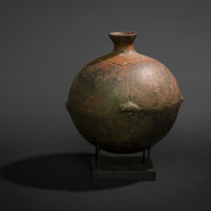 Kasena Hanging Lidded Vessel Kassena People, Tiébélé Region, Burkina Faso