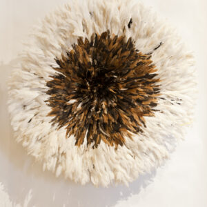 Royal Feather Hat, aka "juju hat" or "tyn", Bamileke People, Cameroon