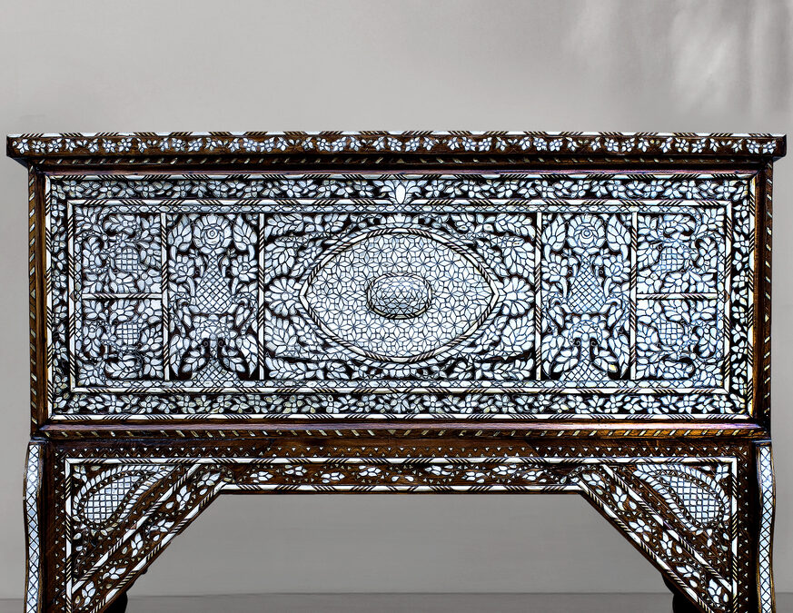 “Grand Palace” Mother-of-Pearl Inlaid Wedding Chest
